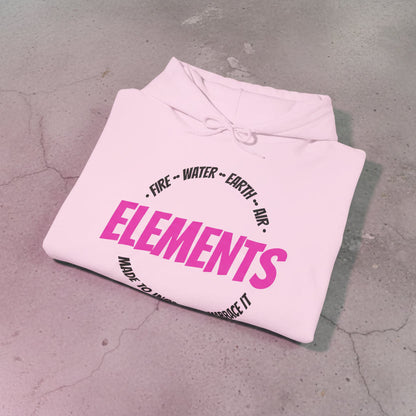 'ELEMENTS' Pink Edition Hoodie- Embrace & Inspire