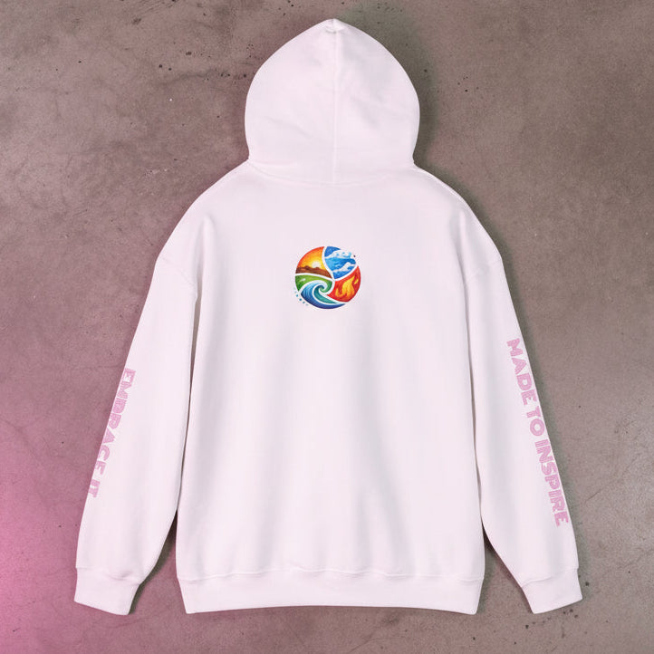 'ELEMENTS' Pink Edition Hoodie- Embrace & Inspire
