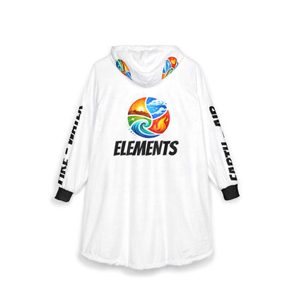 'ELEMENTS' Hoodie Blanket - Cozy, Warm, Plush