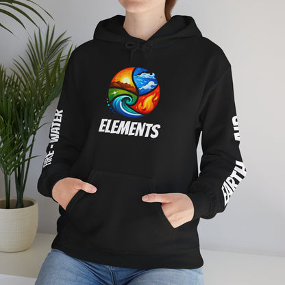 'ELEMENTS' Hoodies - Warm, Comfy, Elegant.