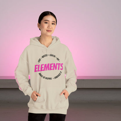 'ELEMENTS' Pink Edition Hoodie- Embrace & Inspire