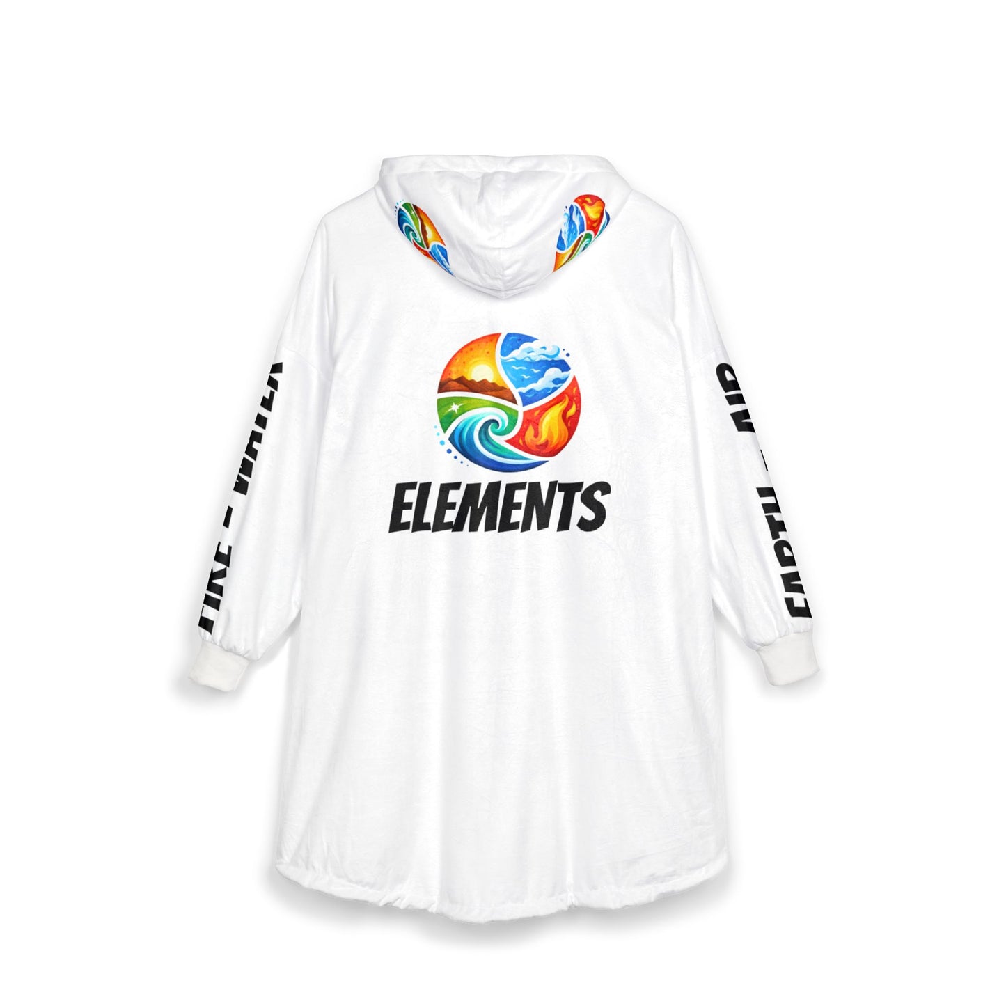 'ELEMENTS' Hoodie Blanket - Cozy, Warm, Plush