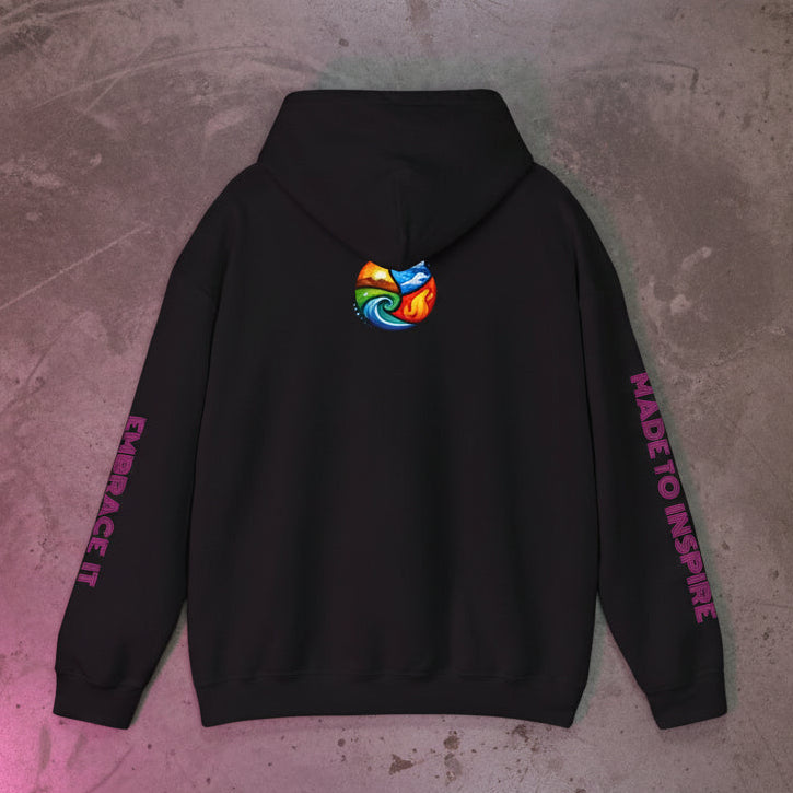 'ELEMENTS' Pink Edition Hoodie- Embrace & Inspire