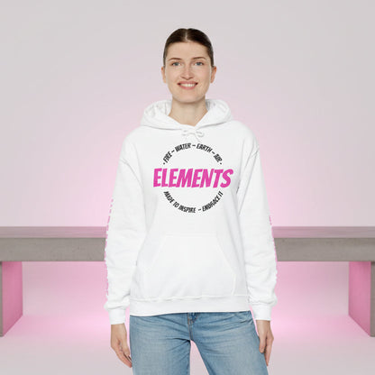 'ELEMENTS' Pink Edition Hoodie- Embrace & Inspire