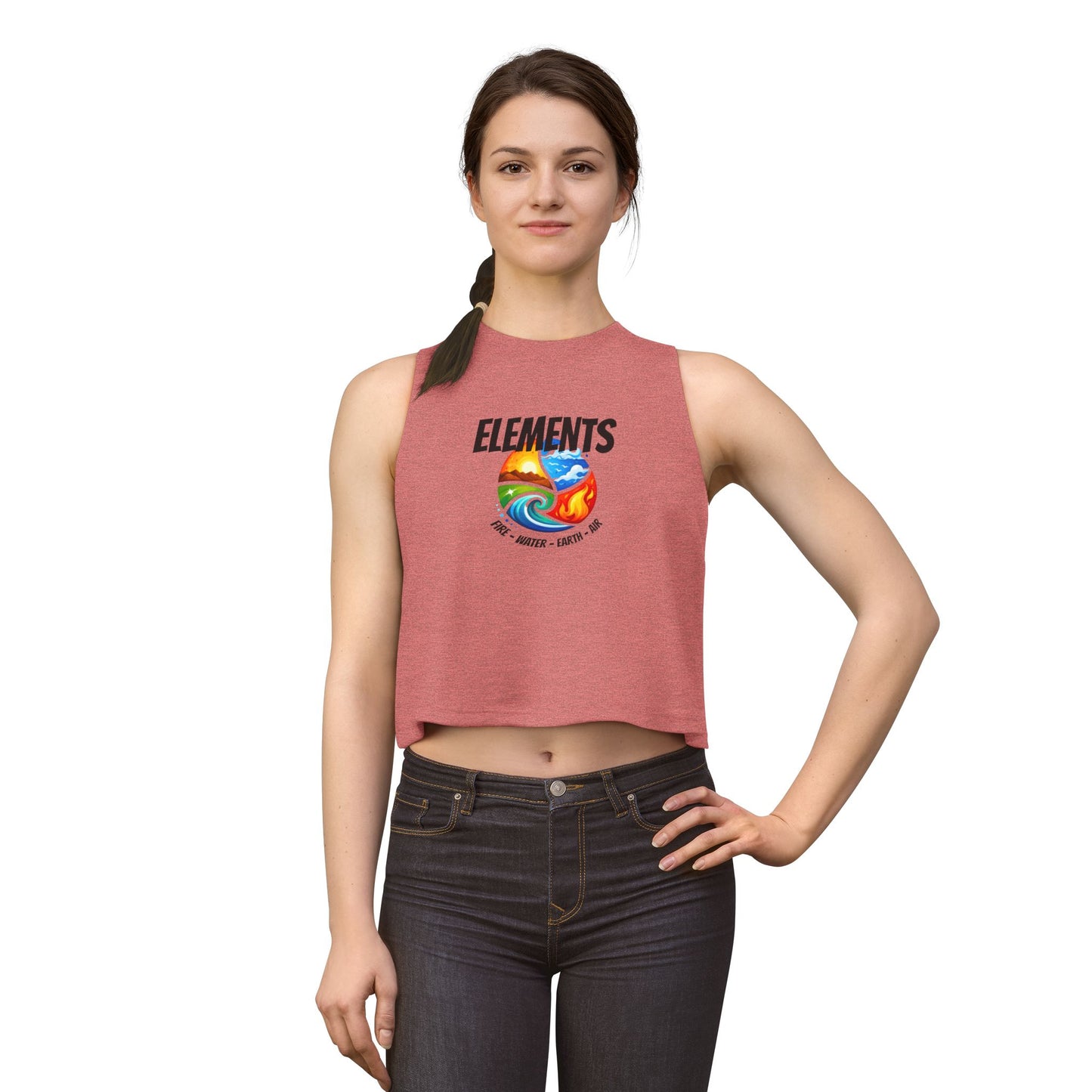 'ELEMENTS' Women's Tank Top - Earthy Tones Range