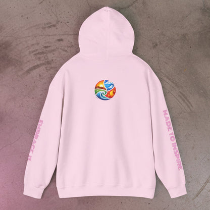 'ELEMENTS' Pink Edition Hoodie- Embrace & Inspire