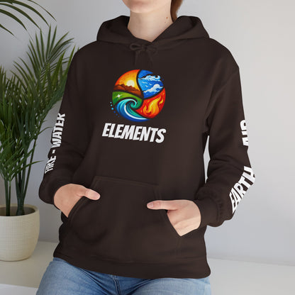 'ELEMENTS' Hoodies - Warm, Comfy, Elegant.