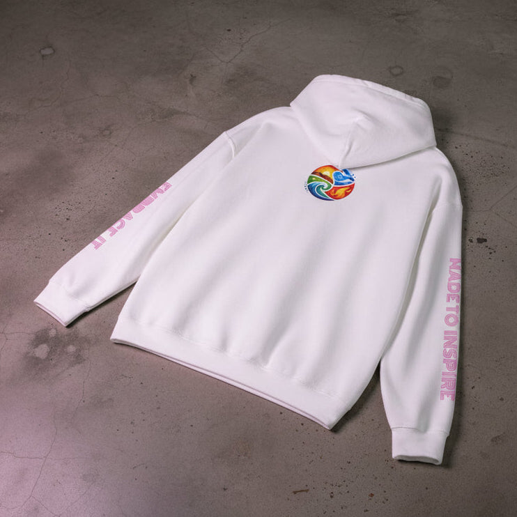 'ELEMENTS' Pink Edition Hoodie- Embrace & Inspire