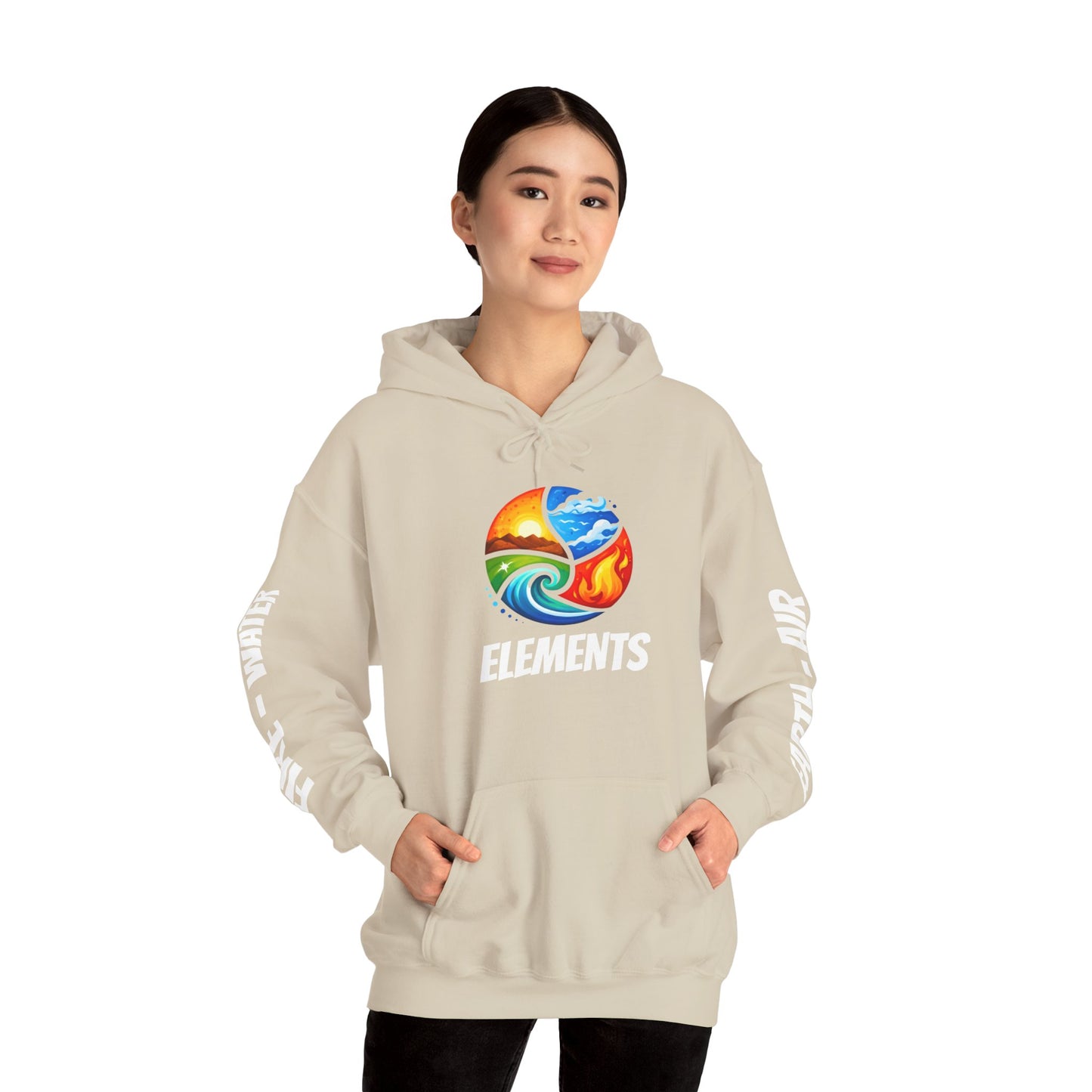 'ELEMENTS' Hoodies - Warm, Comfy, Elegant.