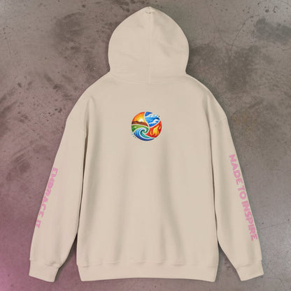 'ELEMENTS' Pink Edition Hoodie- Embrace & Inspire