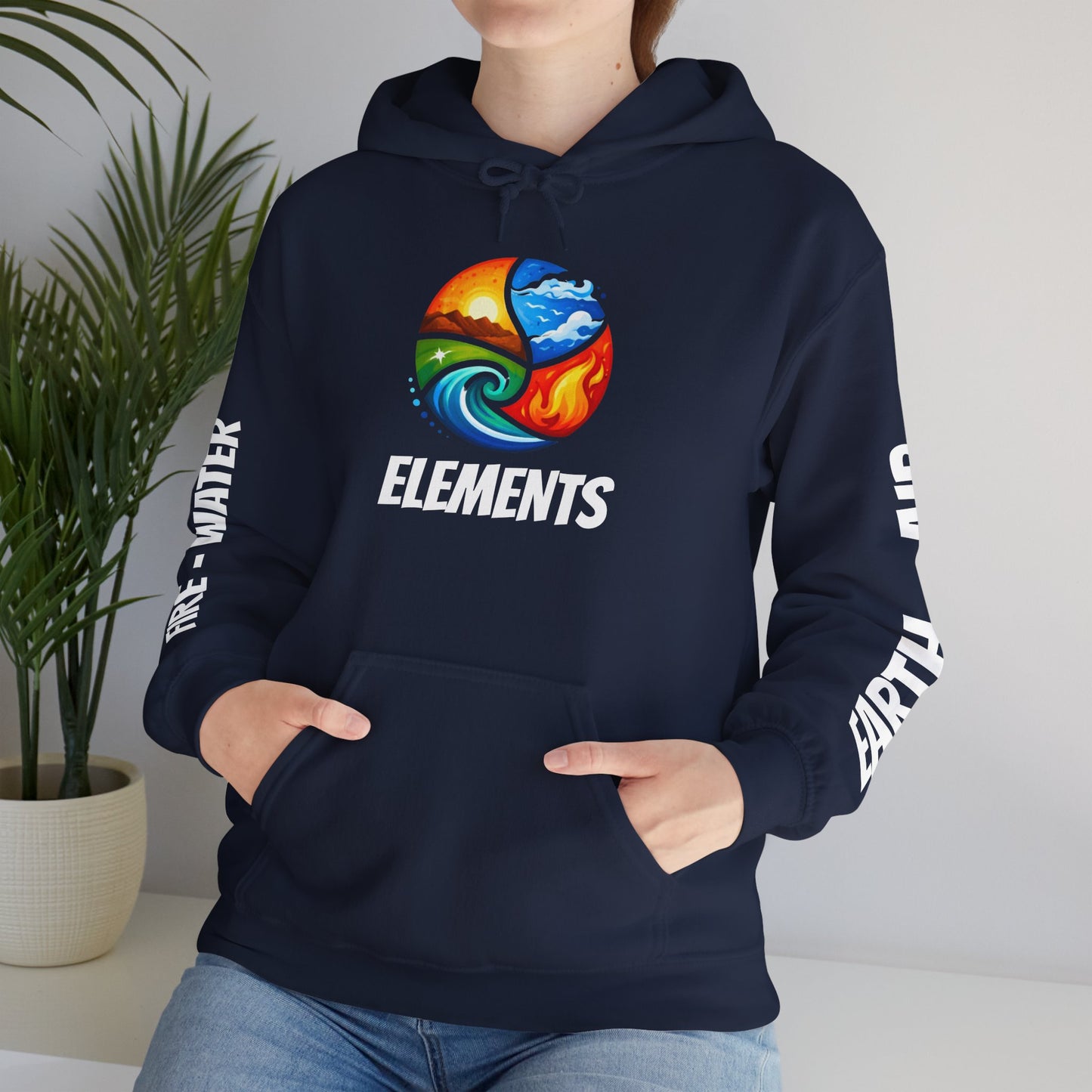 'ELEMENTS' Hoodies - Warm, Comfy, Elegant.