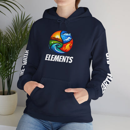 'ELEMENTS' Hoodies - Warm, Comfy, Elegant.