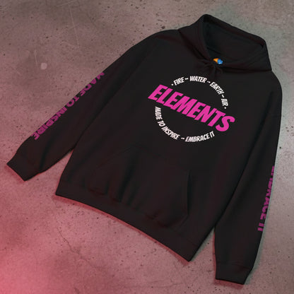 'ELEMENTS' Pink Edition Hoodie- Embrace & Inspire