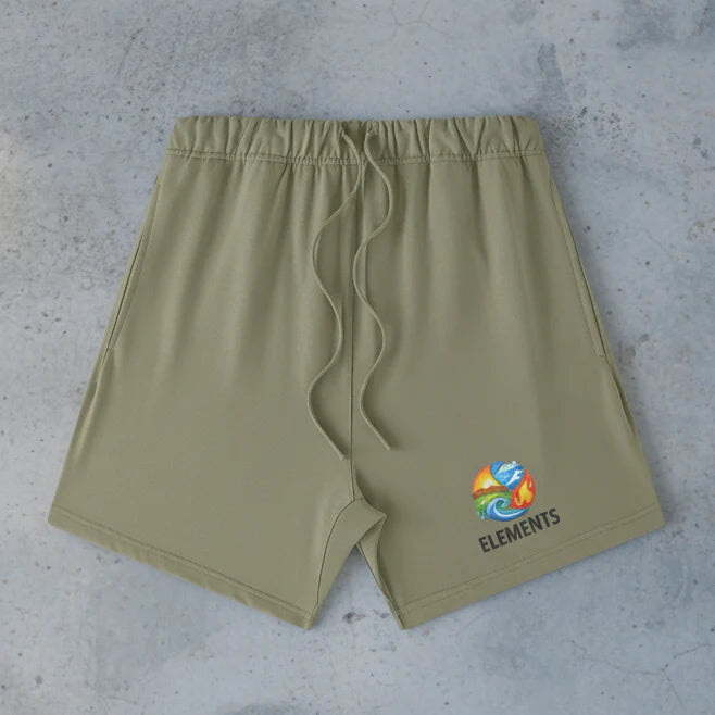 ELEMENTS-FLEX Drawstring Shorts