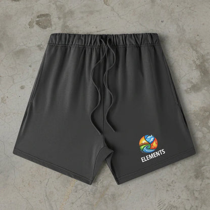 ELEMENTS-FLEX Drawstring Shorts W