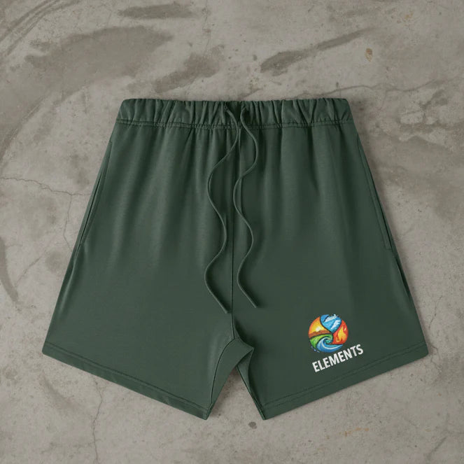 ELEMENTS-FLEX Drawstring Shorts W
