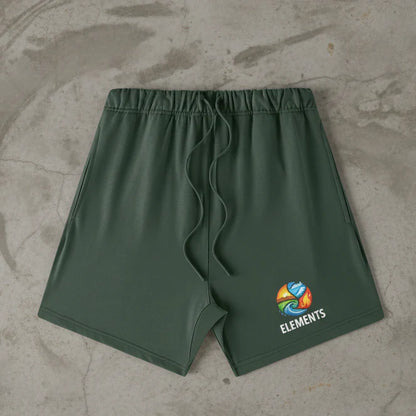 ELEMENTS-FLEX Drawstring Shorts W
