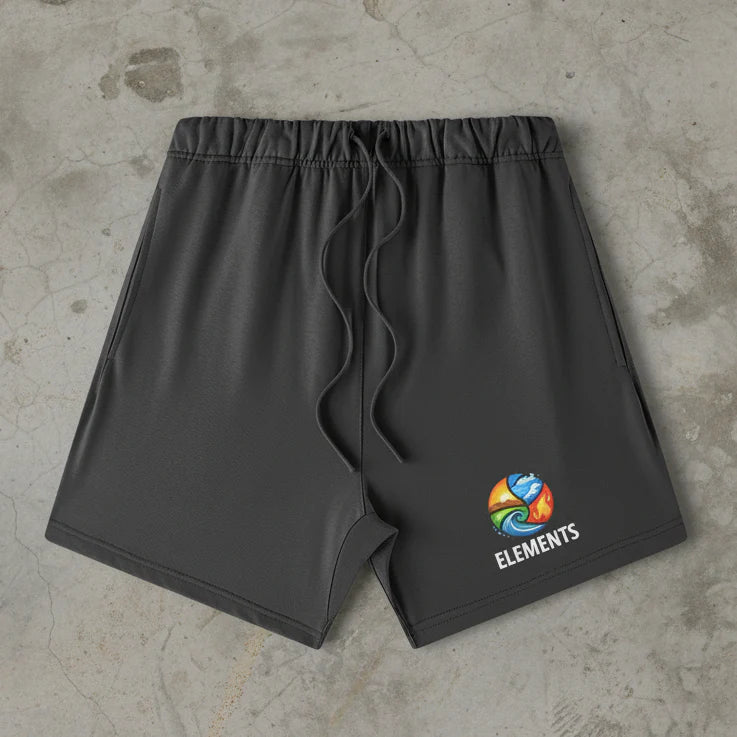ELEMENTS-FLEX Drawstring Shorts W