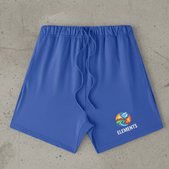 ELEMENTS-FLEX Drawstring Shorts W