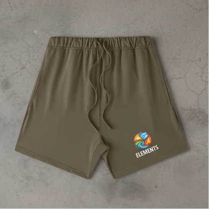 ELEMENTS-FLEX Drawstring Shorts W