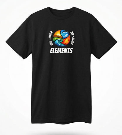 'ELEMENTS' - Earthy Tones T-Shirts - Embrace it....