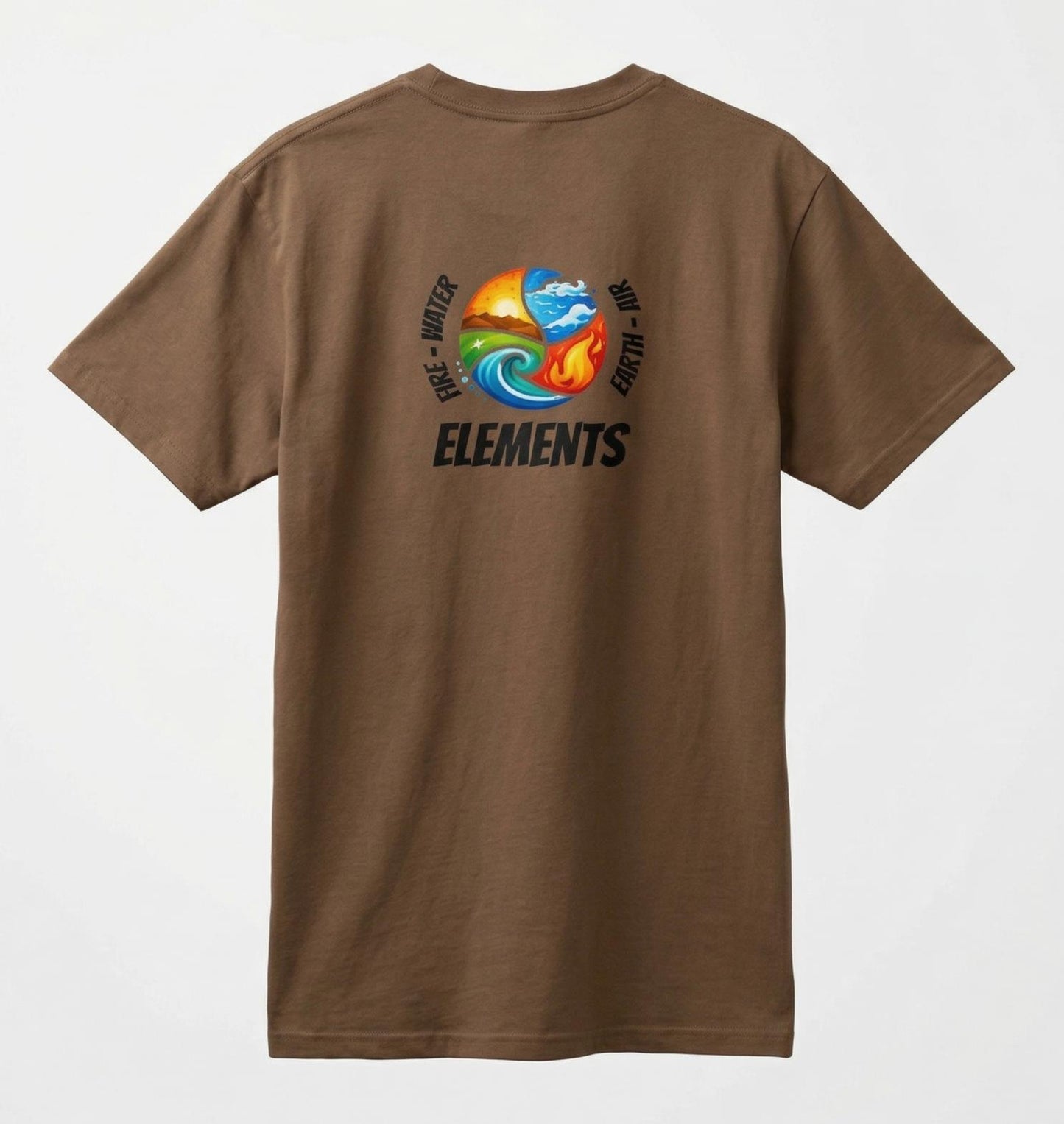 'ELEMENTS' - Earthy Tones T-Shirts - Embrace it....