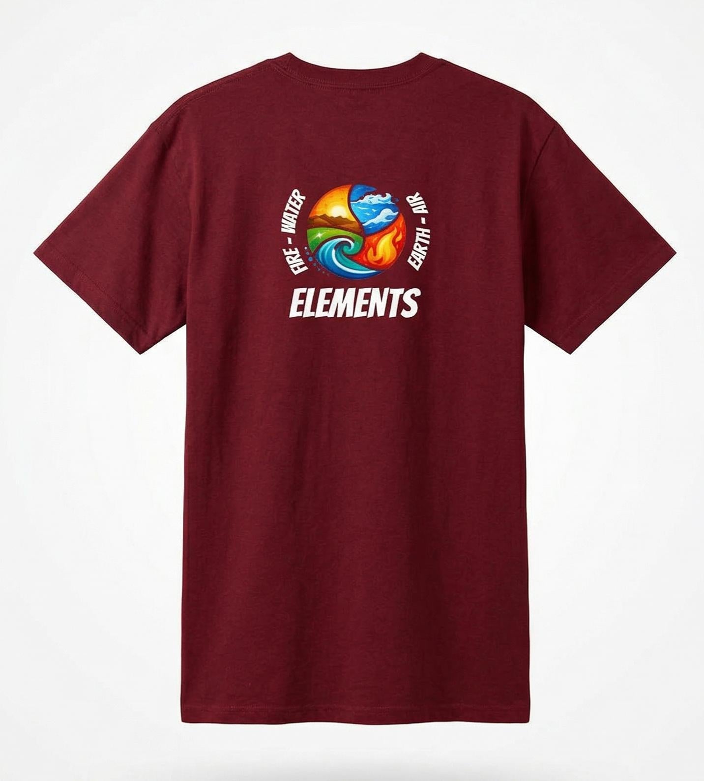 'ELEMENTS' - Earthy Tones T-Shirts - Embrace it....