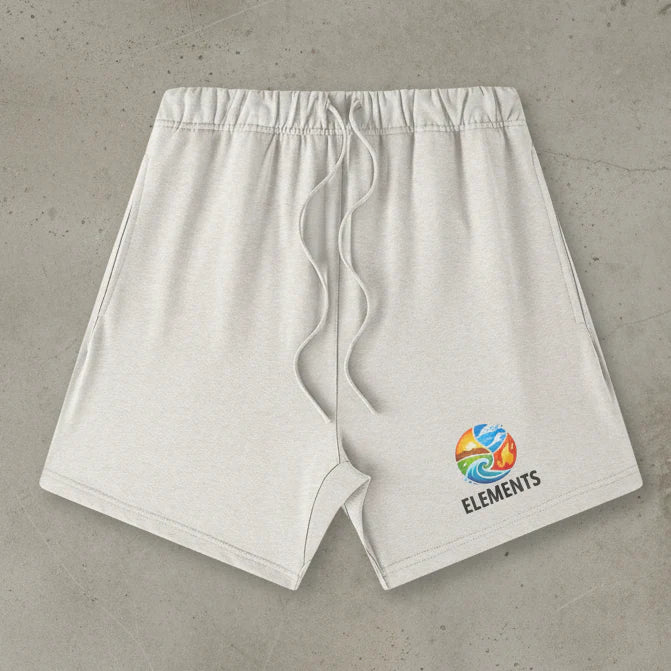 ELEMENTS-FLEX Drawstring Shorts