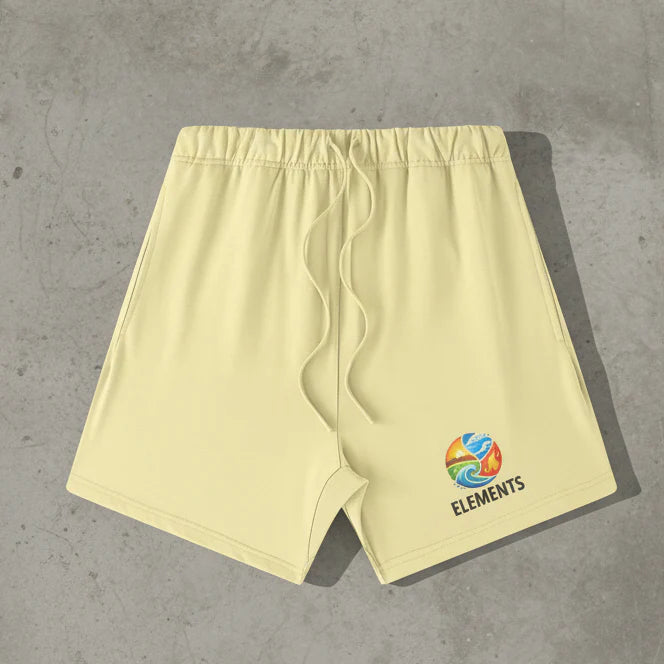 ELEMENTS-FLEX Drawstring Shorts